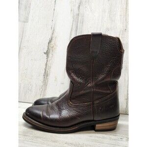 Adtec Cowboy Boots Men 8 Reddish Ranch Wellington-1552 Goodyear Oil Resistant